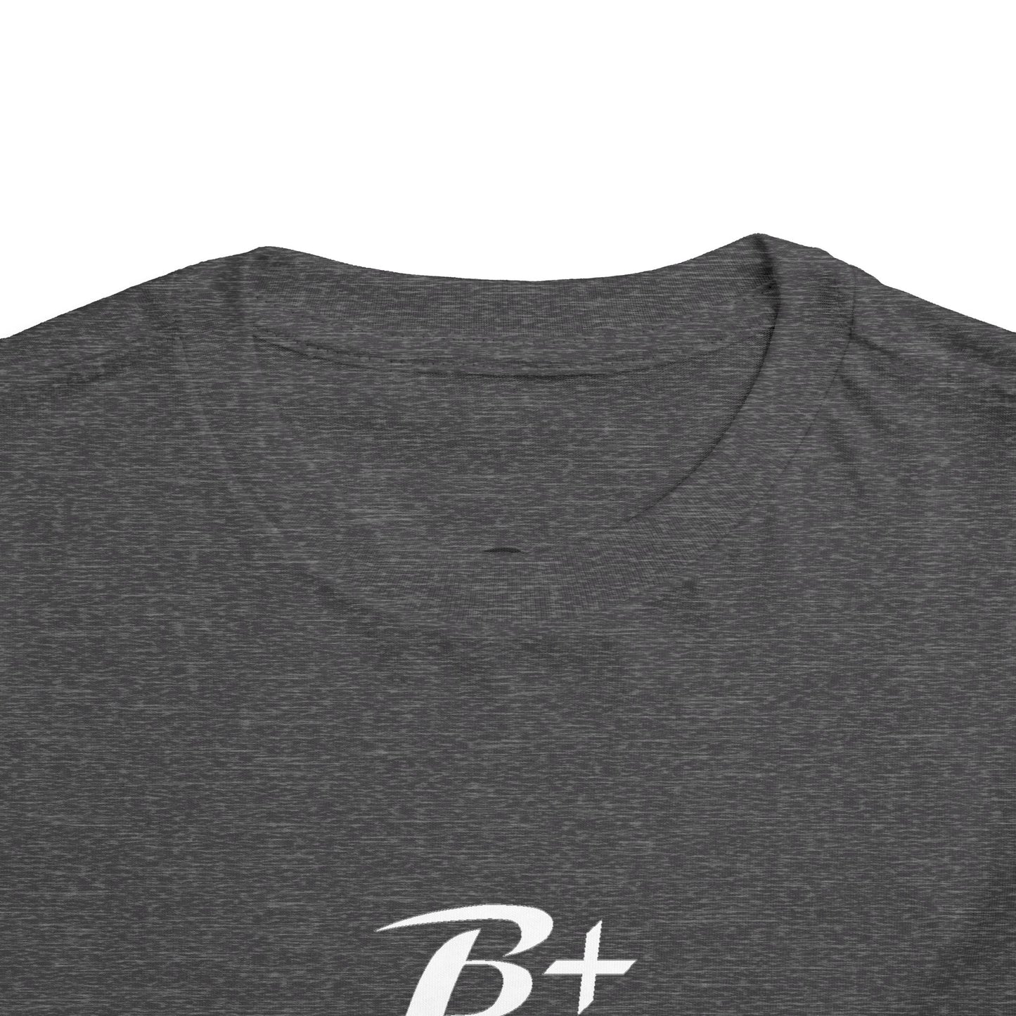 B+ Blood Type Toddler Tee — Cute Kids Short Sleeve Shirt