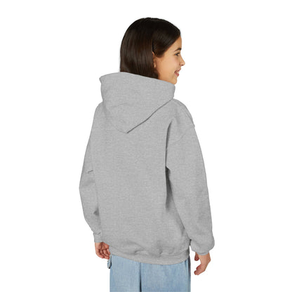 Youth Hoodie — 'B+' Minimal Grade Pride Sweatshirt