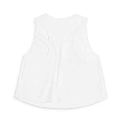 Crop Top — 'Be More' Fitness Girl Graphic Tank