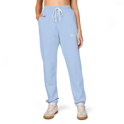 Garment-Dyed Fleece Sweatpants — Minimal D+ Logo