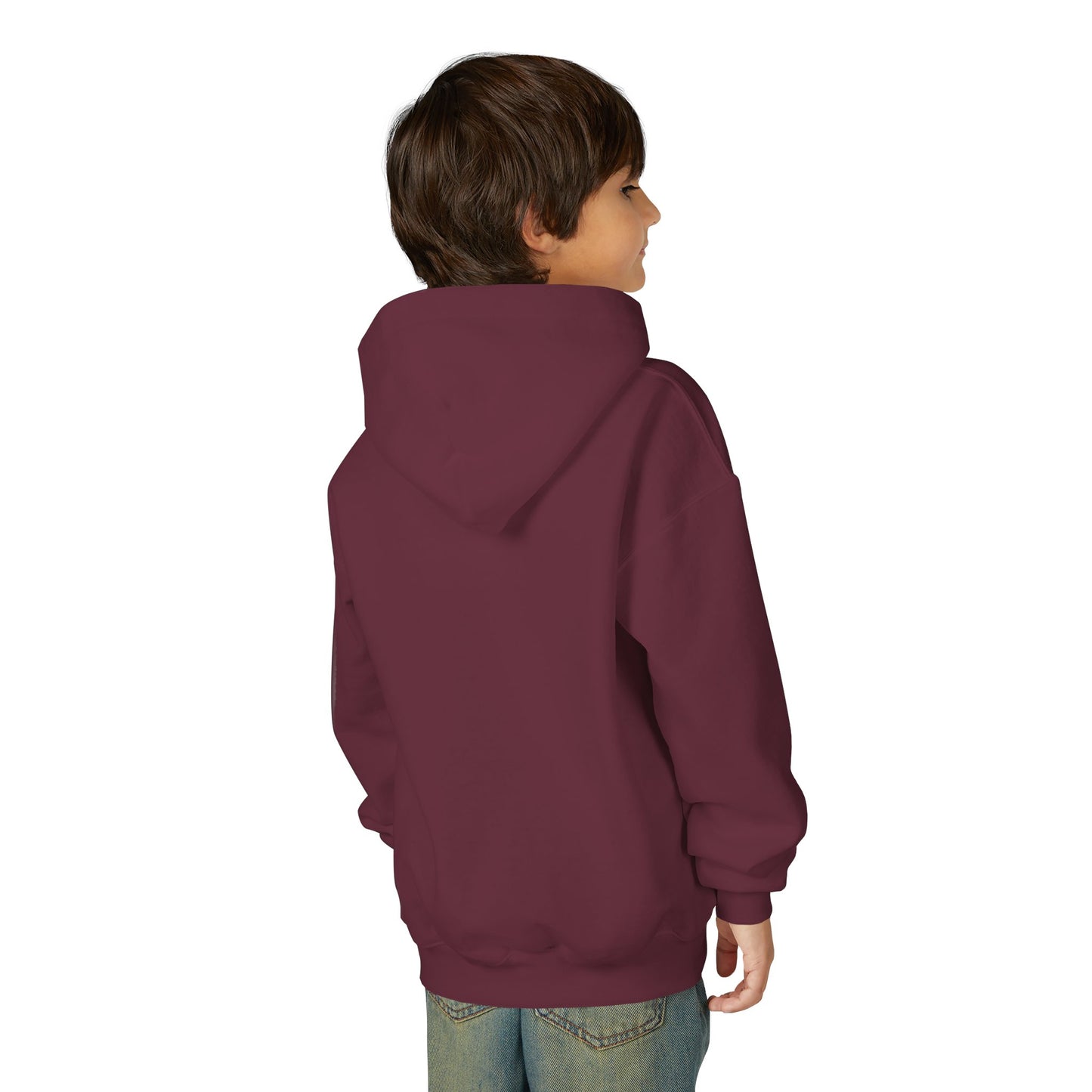 Youth Hoodie — 'B+' Minimal Grade Pride Sweatshirt