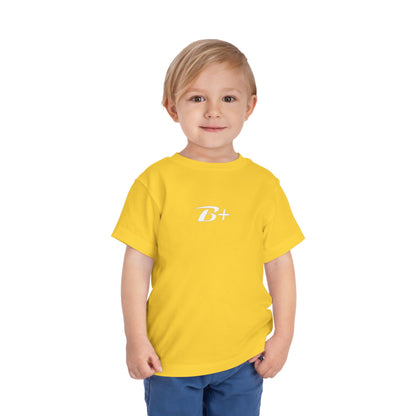 B+ Blood Type Toddler Tee — Cute Kids Short Sleeve Shirt
