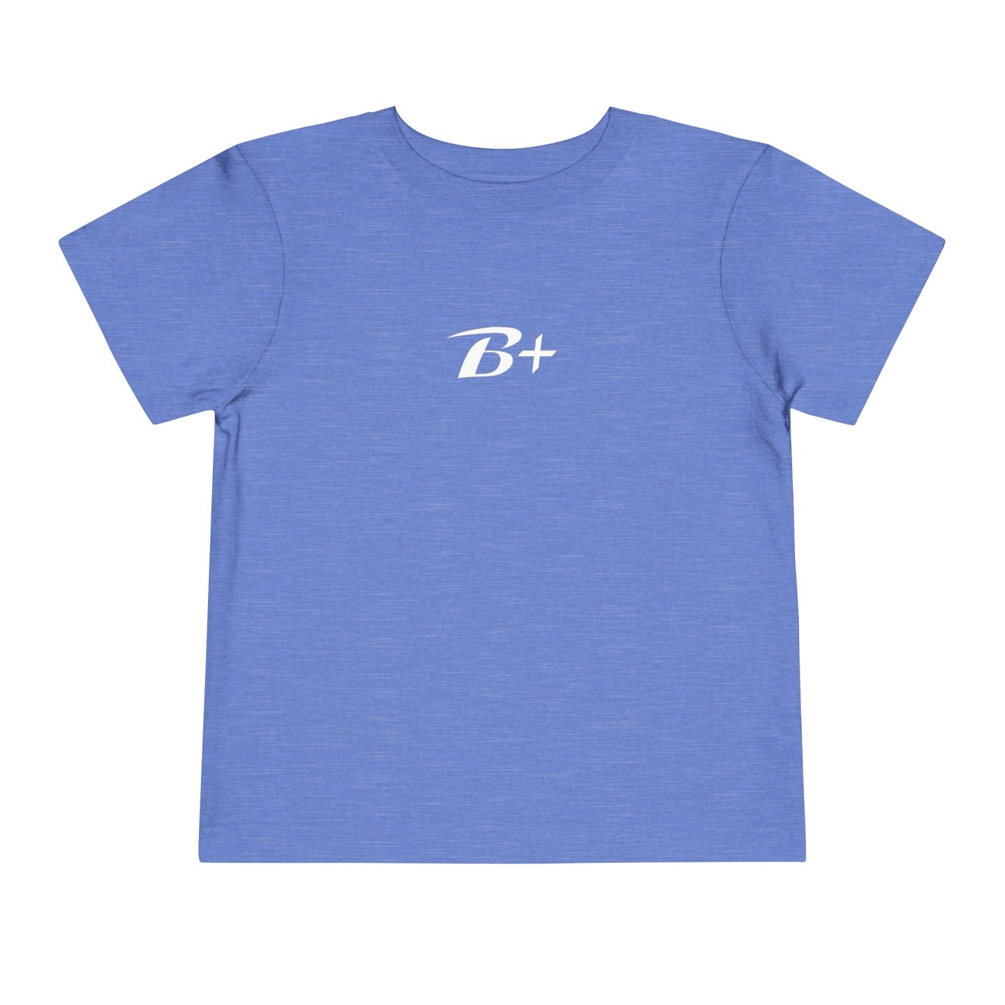 B+ Blood Type Toddler Tee — Cute Kids Short Sleeve Shirt