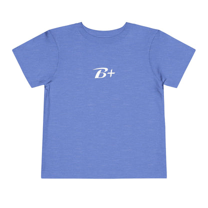 B+ Blood Type Toddler Tee — Cute Kids Short Sleeve Shirt