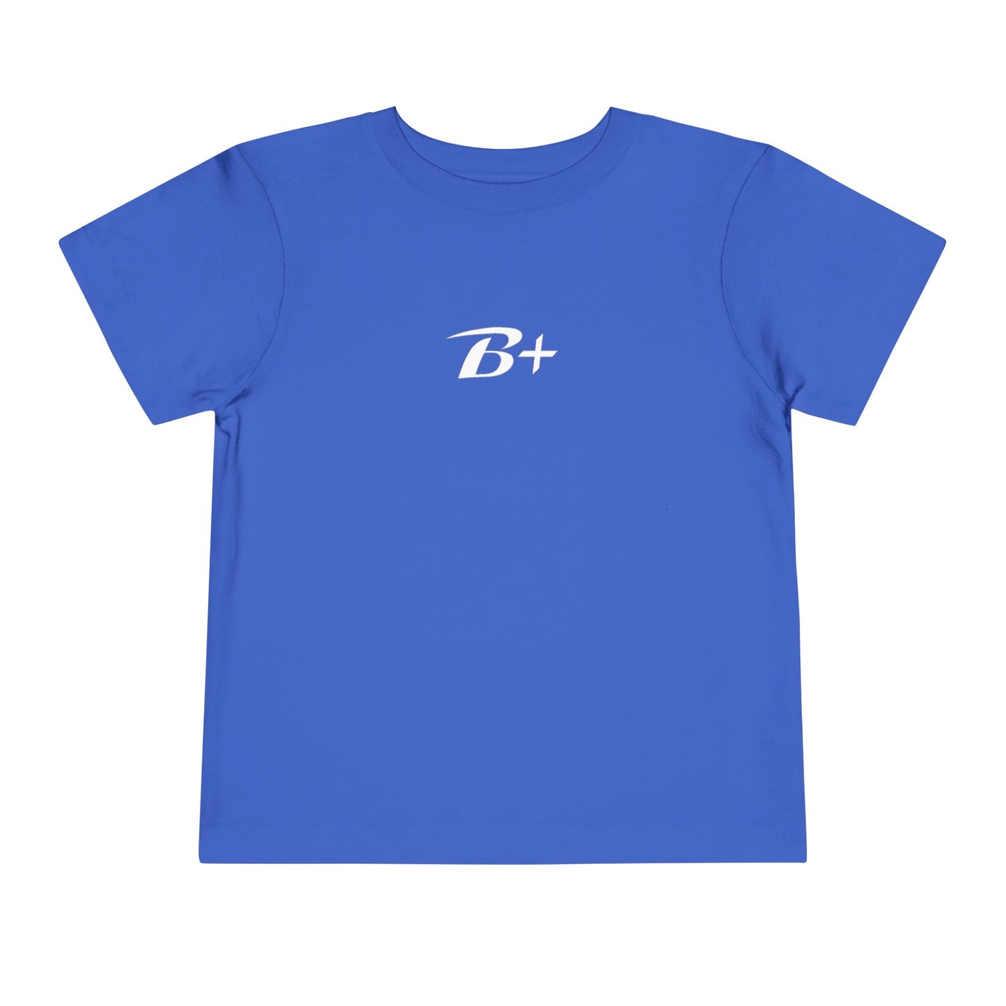 B+ Blood Type Toddler Tee — Cute Kids Short Sleeve Shirt