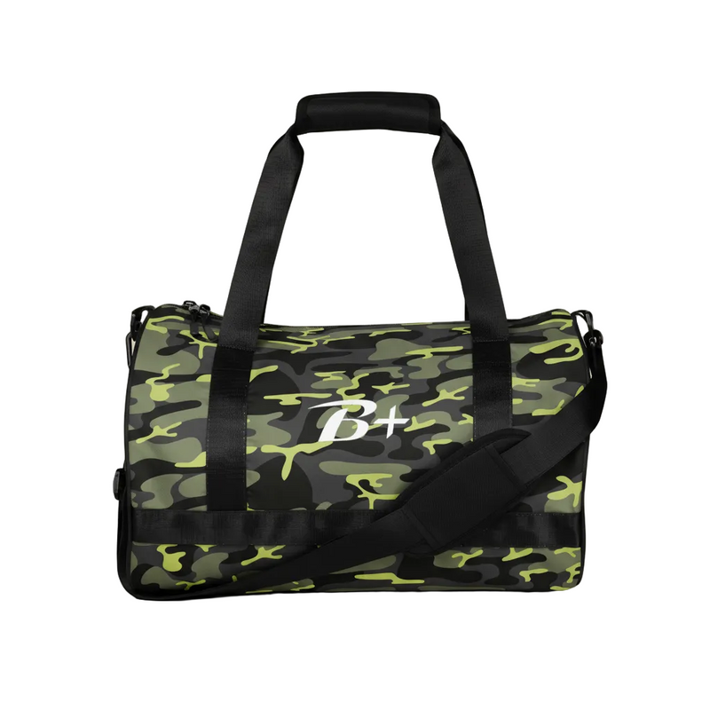 Camo Print Gym Bag