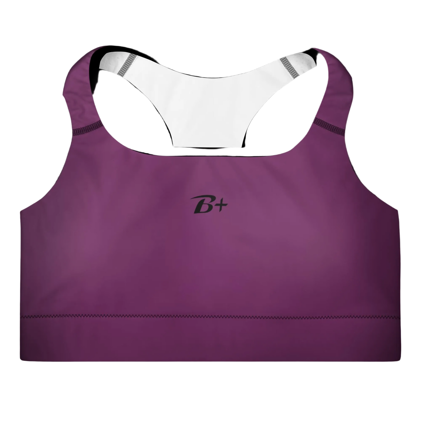 Plum Padded Sports Bra