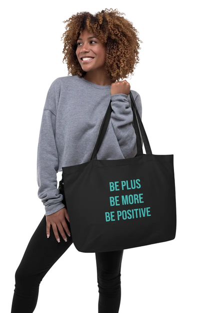 Large organic tote bag