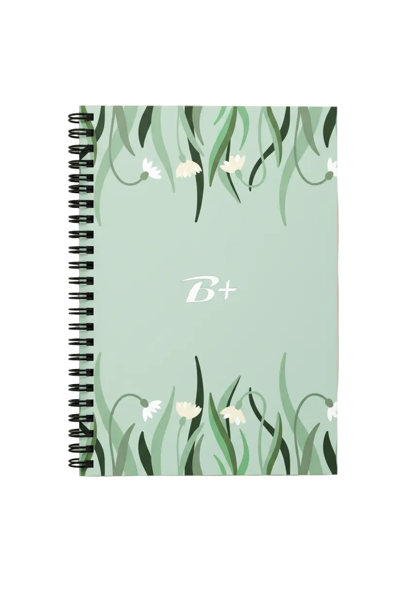 Ruled Line Spiral Notebook