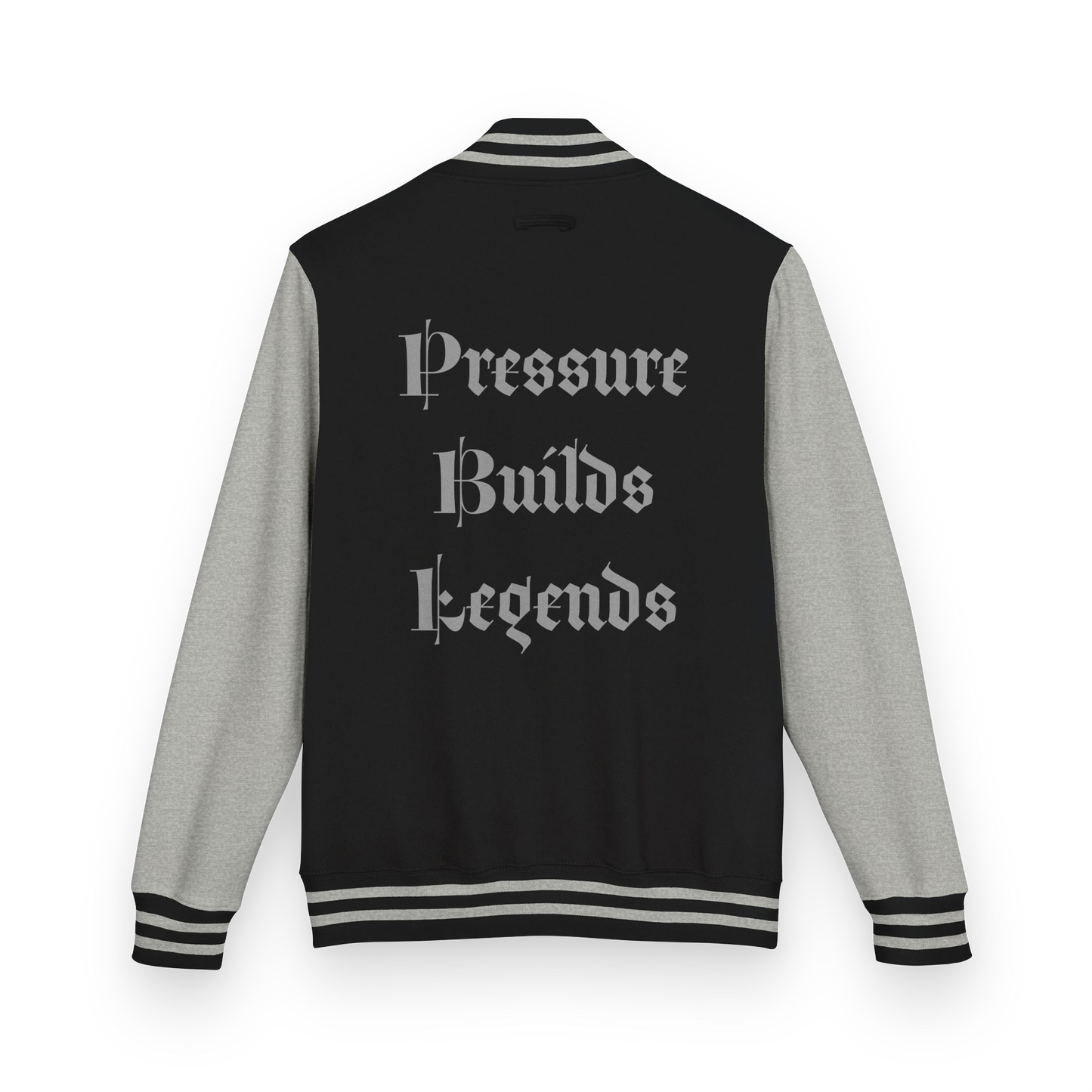 Heavyweight letterman jacket
