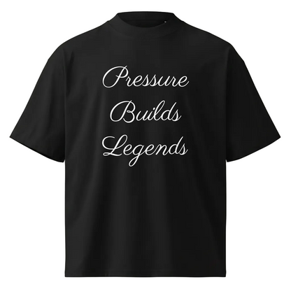 Organic oversized high neck tee